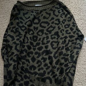 Cheetah sweater